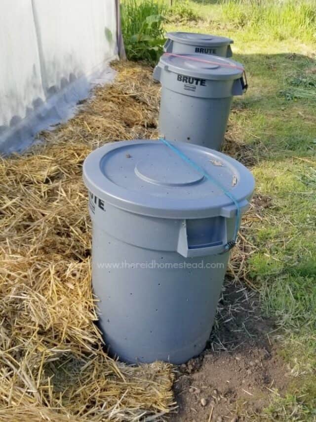 Easy Simple Composting + DIY Bin Tutorial
