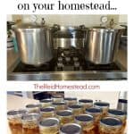 15 Reasons Wh You Should Be Pressure Canning on Your Homestead. Don't be scared! Pressure Canning is a must do and I will tell you why! ~The Reid Homestead #pressurecanning #canning #foodpreservation #homesteading #preservetheharvest #foodinjars #selfsufficient #preparedness