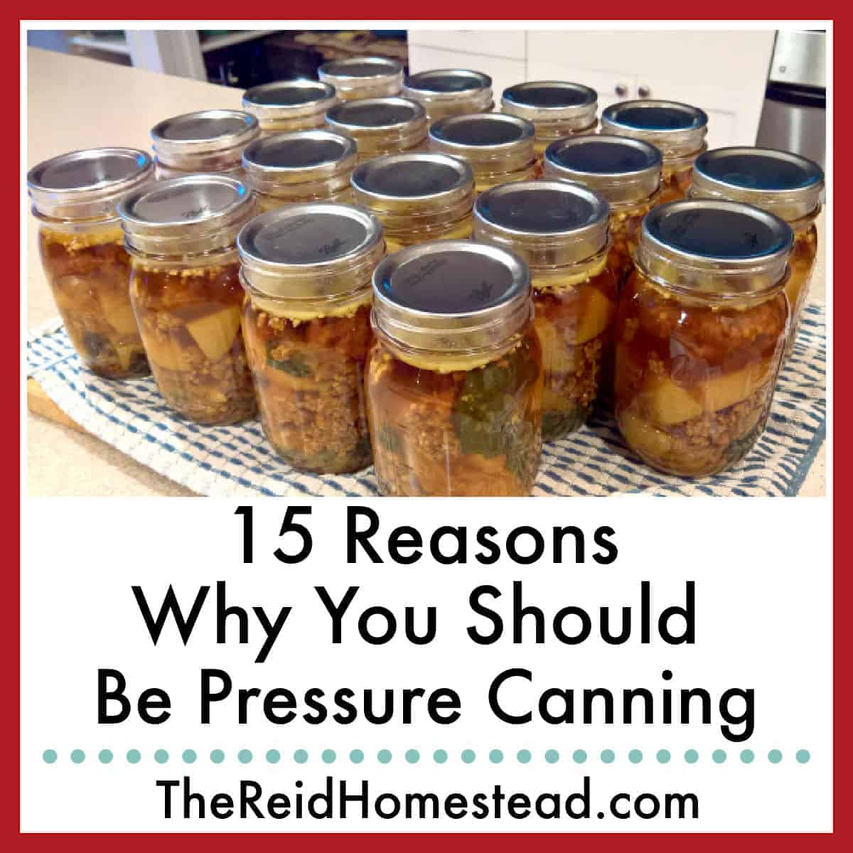 7 Benefits of Pressure Canning at Home • a traditional life