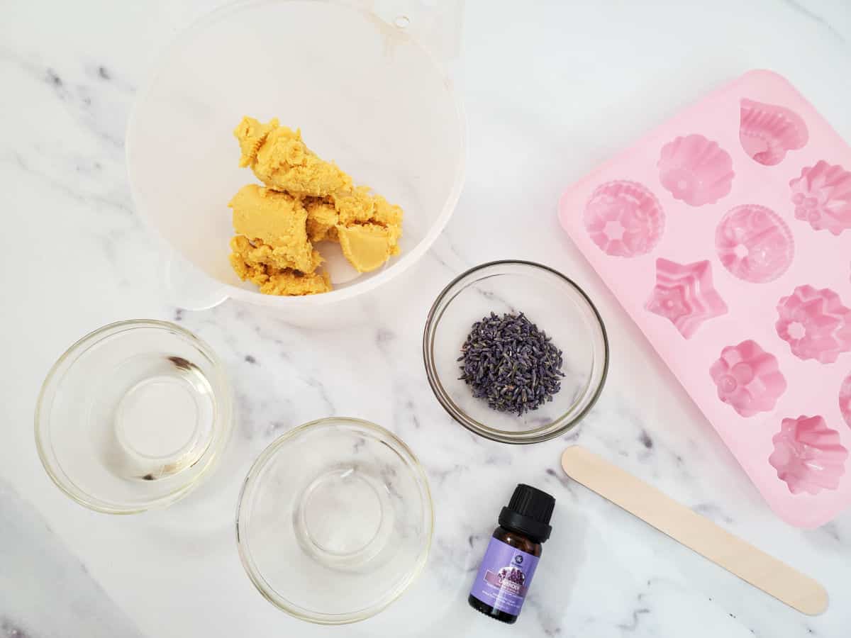 DIY Lavender Bath Melts